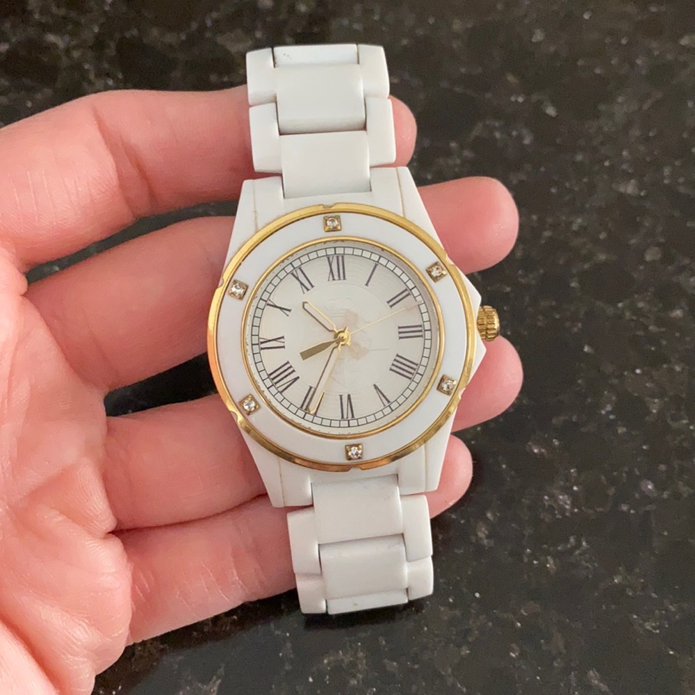 Juice couture white watch